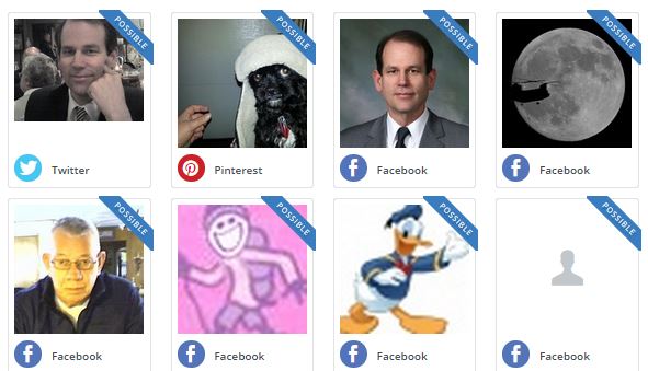 Spokeo Social Profile Search Result