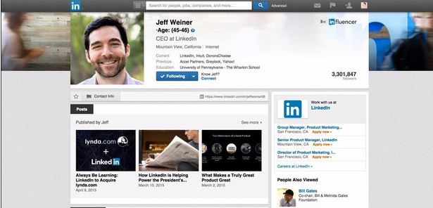 LinkedIn CEO